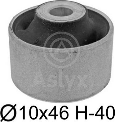 Aslyx AS-104137 - Сайлентблок, рычаг подвески колеса autospares.lv