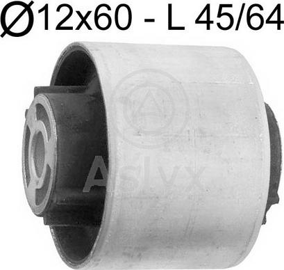 Aslyx AS-105360 - Сайлентблок, рычаг подвески колеса autospares.lv