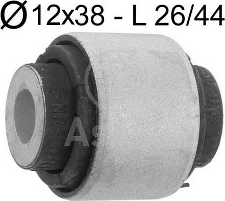 Aslyx AS-105361 - Сайлентблок, рычаг подвески колеса autospares.lv