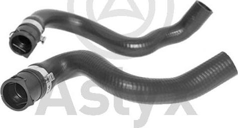 Aslyx AS-204509 - Шланг, теплообменник - отопление autospares.lv