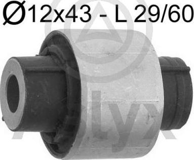 Aslyx AS-202722 - Сайлентблок, рычаг подвески колеса autospares.lv