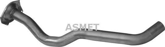 Asmet 04.059 - Труба выхлопного газа autospares.lv