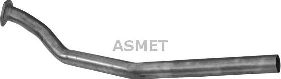 Asmet 04.084 - Труба выхлопного газа autospares.lv
