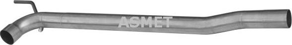 Asmet 04.107 - Ремонтная трубка, катализатор autospares.lv