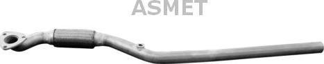 Asmet 05.112 - Труба выхлопного газа autospares.lv