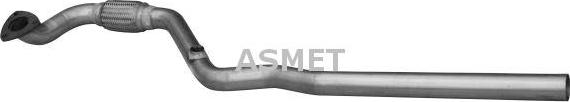 Asmet 05.217 - Труба выхлопного газа autospares.lv