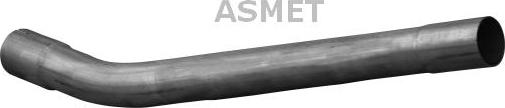 Asmet 07.201 - Труба выхлопного газа autospares.lv