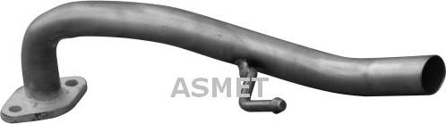 Asmet 15.012 - Труба выхлопного газа autospares.lv