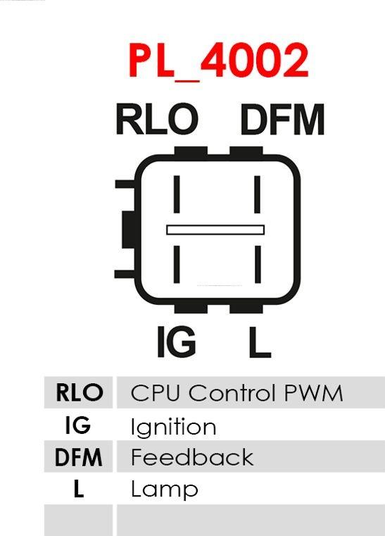 AS-PL A6063PR - Генератор autospares.lv