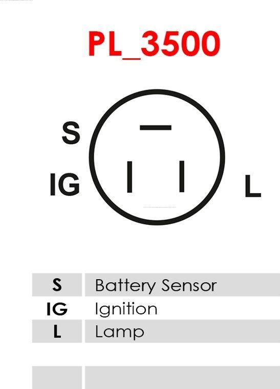 AS-PL A6101 - Генератор autospares.lv