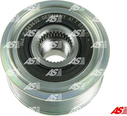 AS-PL AFP0013(INA) - Шкив генератора, муфта autospares.lv