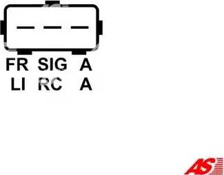 AS-PL ARE4031 - Регулятор напряжения, генератор autospares.lv