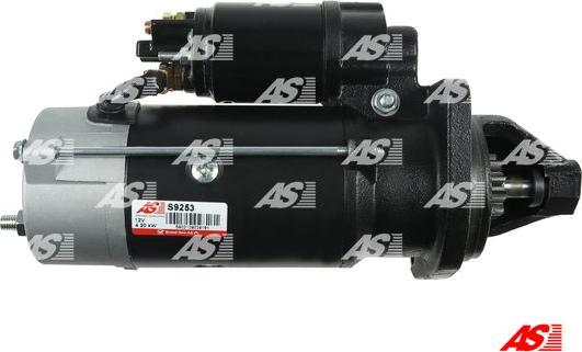 AS-PL S9253 - Стартер autospares.lv