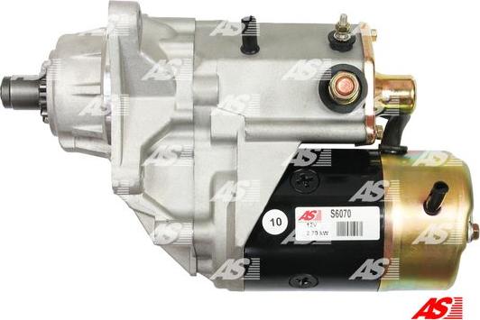 AS-PL S6070 - Стартер autospares.lv