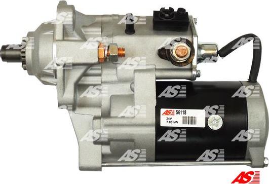 AS-PL S6118 - Стартер autospares.lv