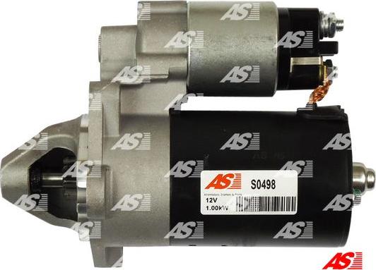 AS-PL S0498 - Стартер autospares.lv