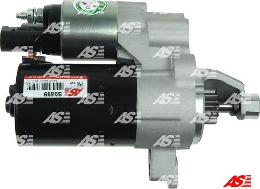 AS-PL S0599 - Стартер autospares.lv