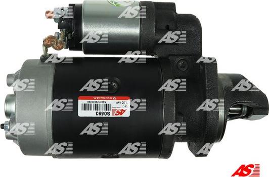 AS-PL S0593 - Стартер autospares.lv