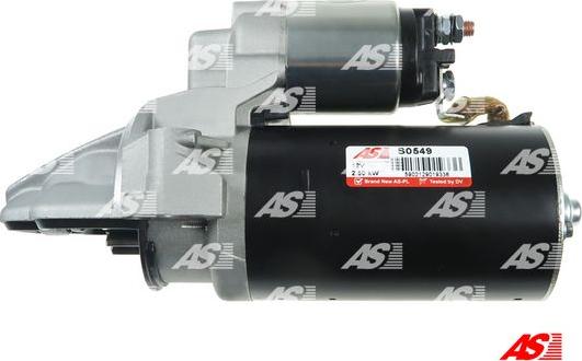 AS-PL S0549 - Стартер autospares.lv