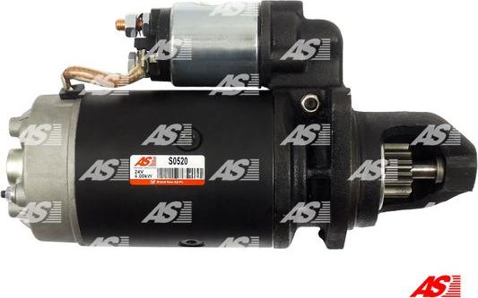 AS-PL S0520 - Стартер autospares.lv