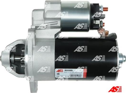 AS-PL S0838S - Стартер autospares.lv