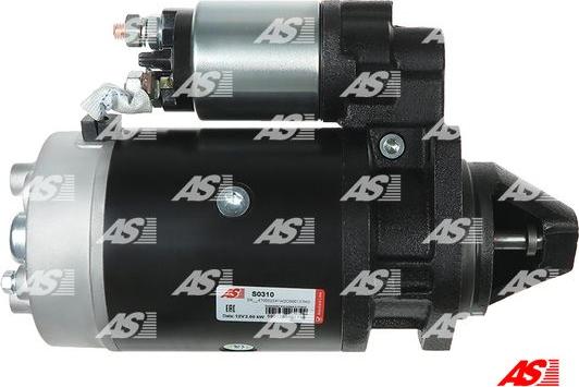 AS-PL S0310 - Стартер autospares.lv