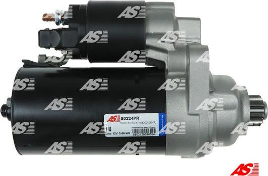 AS-PL S0224PR - Стартер autospares.lv