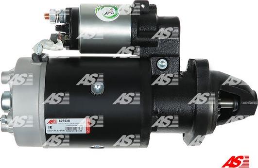 AS-PL S0753S - Стартер autospares.lv