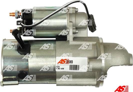 AS-PL S1069 - Стартер autospares.lv