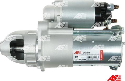 AS-PL S1221S - Стартер autospares.lv