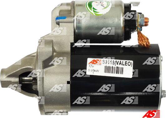 AS-PL S3118(VALEO) - Стартер autospares.lv