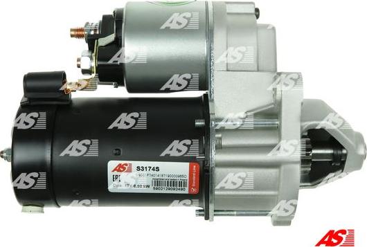 AS-PL S3174S - Стартер autospares.lv