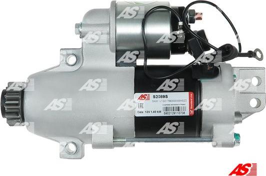 AS-PL S2089S - Стартер autospares.lv