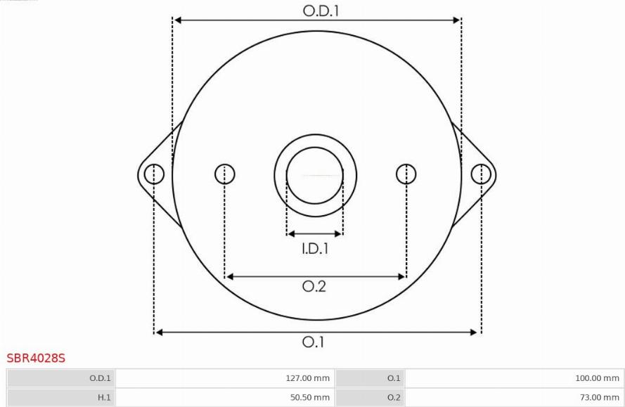 AS-PL SBR4028S - Крышка стартера, карбюратор autospares.lv