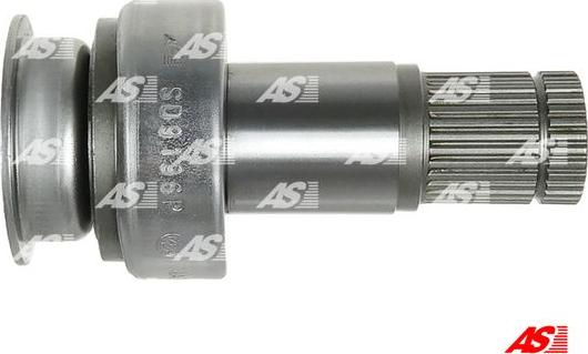 AS-PL SD9196P - Ведущая шестерня, бендикс, стартер autospares.lv