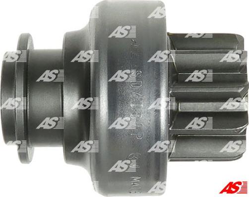 AS-PL SD4087P - Ведущая шестерня, бендикс, стартер autospares.lv