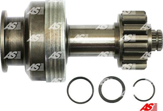 AS-PL SD5090 - Ведущая шестерня, бендикс, стартер autospares.lv