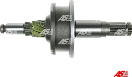 AS-PL SD5024P - Ведущая шестерня, бендикс, стартер autospares.lv