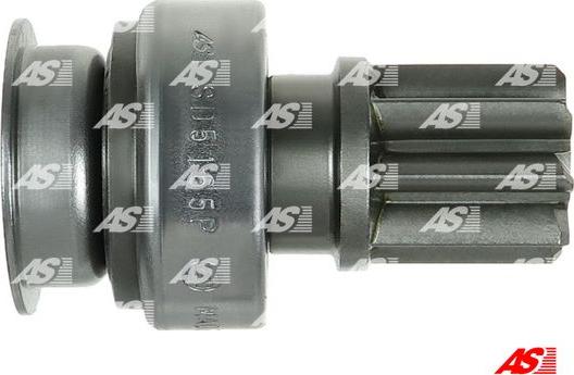 AS-PL SD5165P - Ведущая шестерня, бендикс, стартер autospares.lv