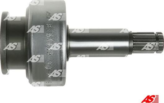 AS-PL SD5163P - Ведущая шестерня, бендикс, стартер autospares.lv