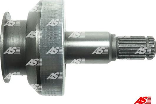 AS-PL SD5120 - Ведущая шестерня, бендикс, стартер autospares.lv