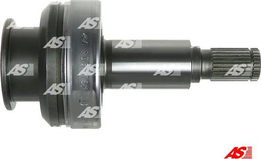 AS-PL SD5175P - Ведущая шестерня, бендикс, стартер autospares.lv