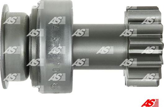 AS-PL SD5170P - Ведущая шестерня, бендикс, стартер autospares.lv