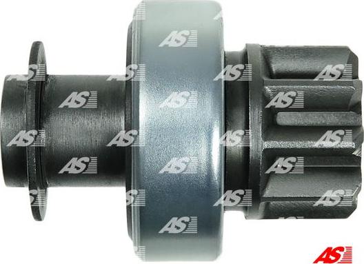 AS-PL SD6096S2 - Ведущая шестерня, бендикс, стартер autospares.lv