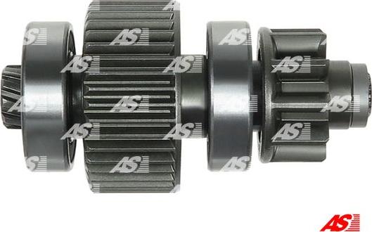 AS-PL SD6018P - Ведущая шестерня, бендикс, стартер autospares.lv