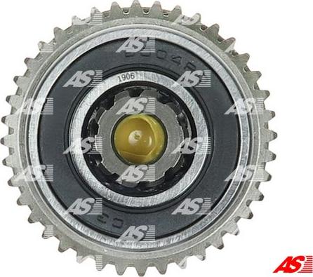 AS-PL SD6018P - Ведущая шестерня, бендикс, стартер autospares.lv