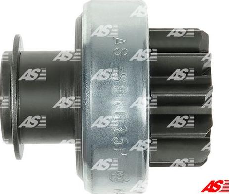 AS-PL SD6035P - Ведущая шестерня, бендикс, стартер autospares.lv