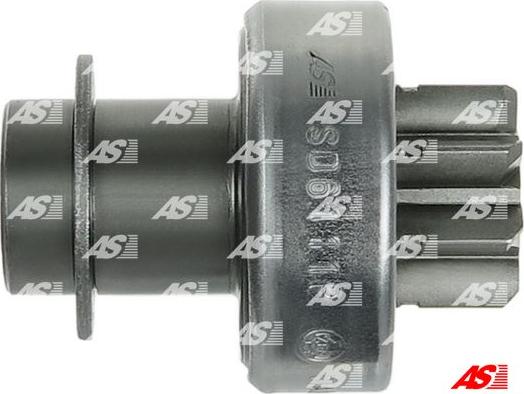 AS-PL SD6111P - Ведущая шестерня, бендикс, стартер autospares.lv