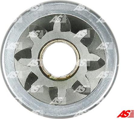 AS-PL SD6122P - Ведущая шестерня, бендикс, стартер autospares.lv