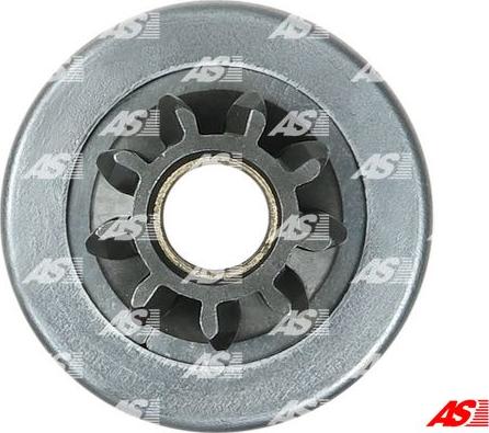 AS-PL SD0407P - Ведущая шестерня, бендикс, стартер autospares.lv